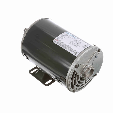 Leeson General Purpose Motor, 0.75 HP, 3 phase, 1800 RPM, 208-230/460 V, 56 Frame, ODP G908A
